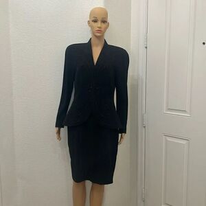 Daymor Couture By C Mercedes Ferreira Woman’s Sz 8 Black Dress